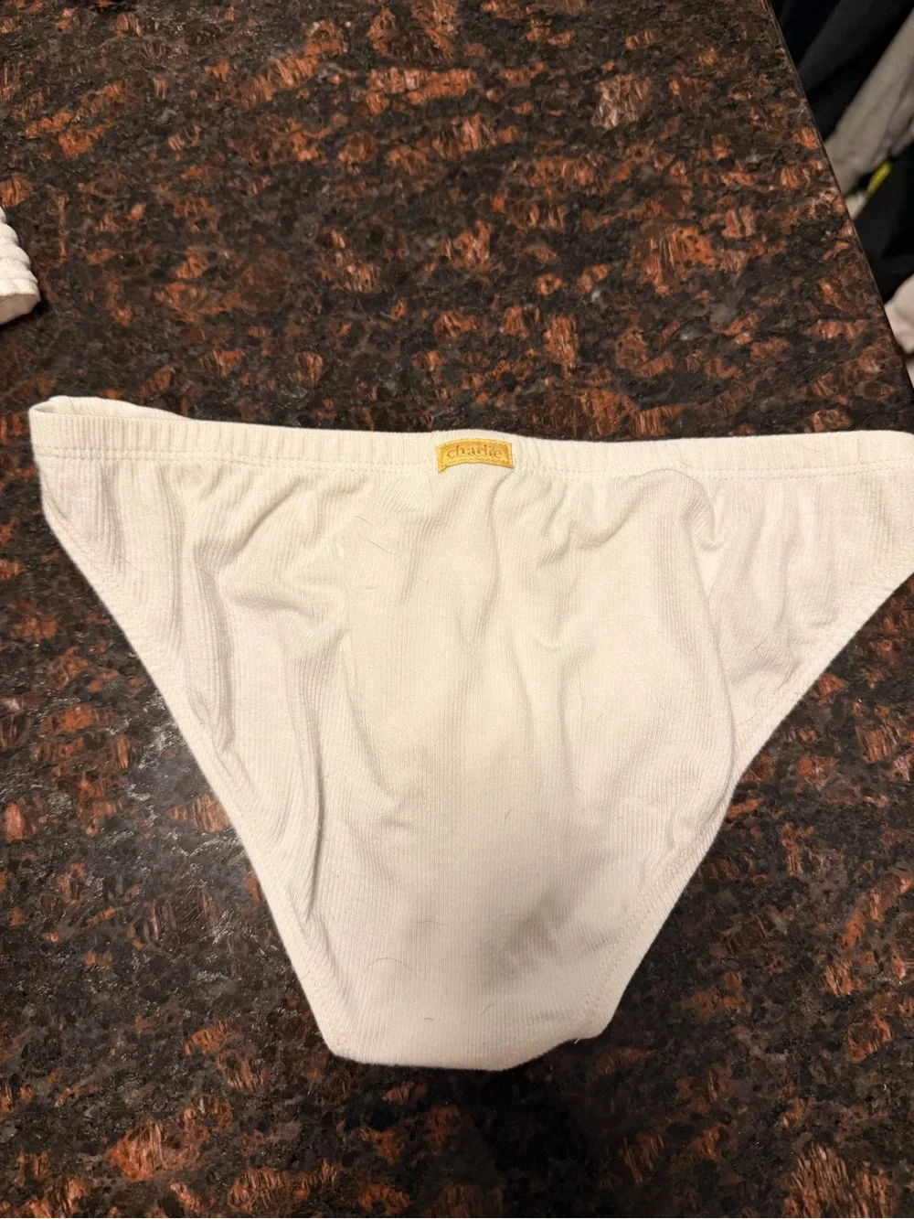 Charlie Bikini Brief - Magnum in White